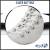 shoeps white silver button